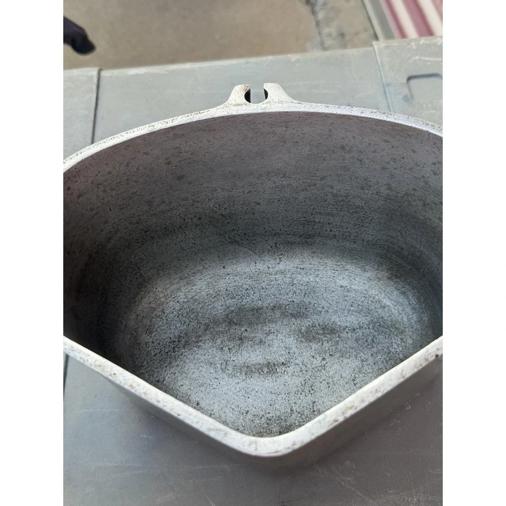 1930s Club Cast Aluminum Ware Cookware Triangle Stock Pot Saucepan NO Handle